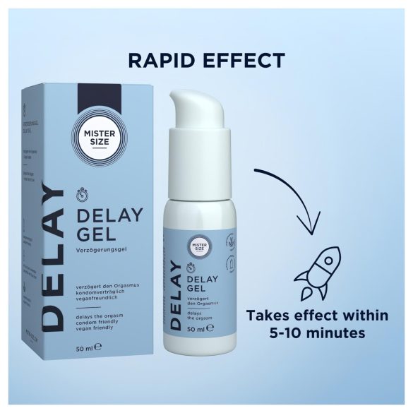 Mister Size - viivitusega geelsperma suurendamine - 50 ml