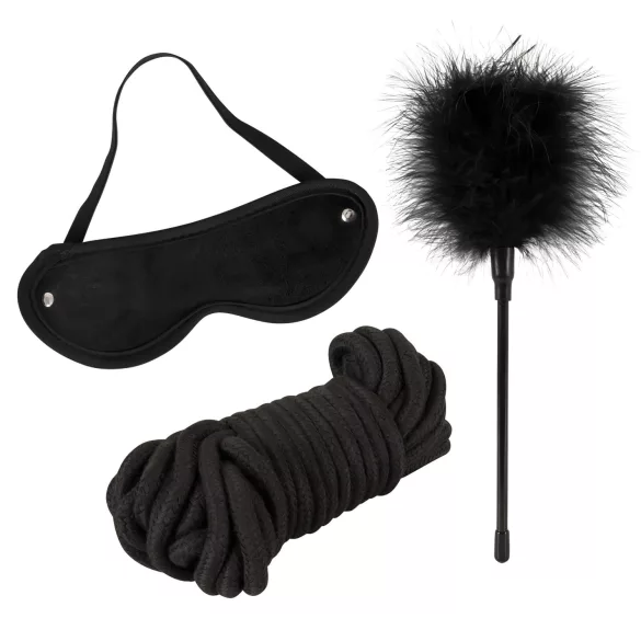 Master & Slave - sidumismängu komplekt - pruun-must