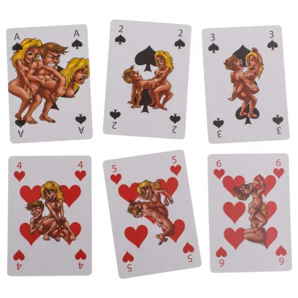 Kama Sutra - erootilised mängukaardid - 54 tk