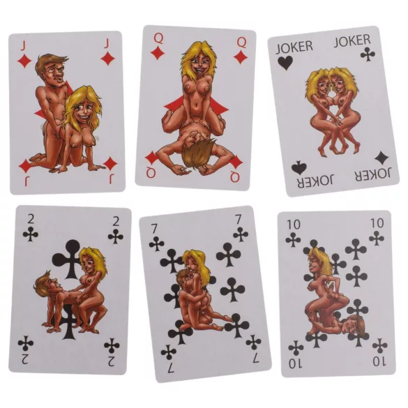 Kama Sutra - erootilised mängukaardid - 54 tk