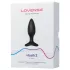 Lovense Hush 2 S - rakenduse juhtimisega anaalvibraator (38 mm, must)