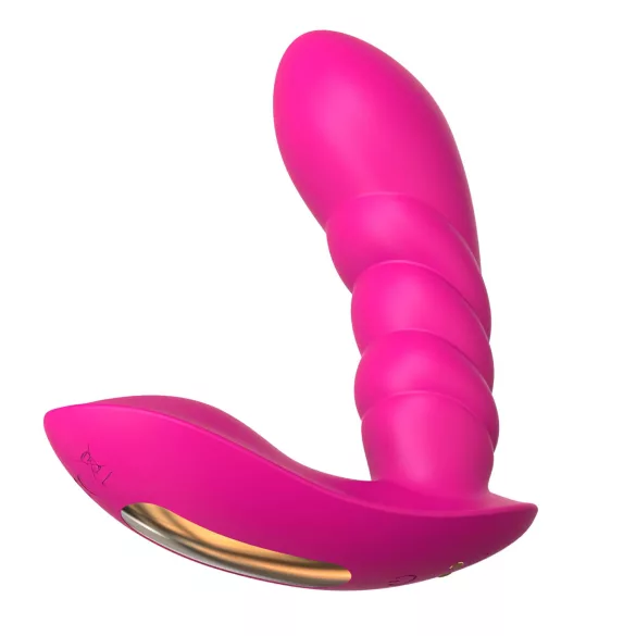 Sunfo - rakenduse juhitav kantav vibrator (roosa)