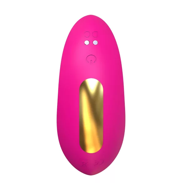 Sunfo - rakenduse juhitav kantav vibrator (roosa)