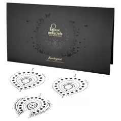 Sädelevad teemandid - intiimehete komplekt - 3 osa - must