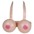 Boob Battle - puhutav strap-on rindade võitlusmäng - naturaalne