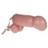 Cock Fighting - täispuhutav strap-on dildo - naturaalne