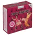 Cock Fighting - täispuhutav strap-on dildo - naturaalne