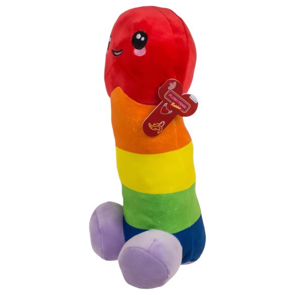 Vikerkaar plušš peenis - 30 cm