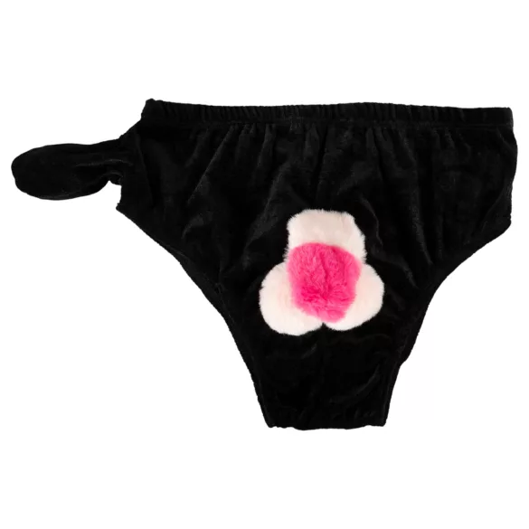 Pumbaga meespükste aluspesu (must)