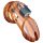 CB-6000 - luksuslik peenisepuur lukuga (puit)