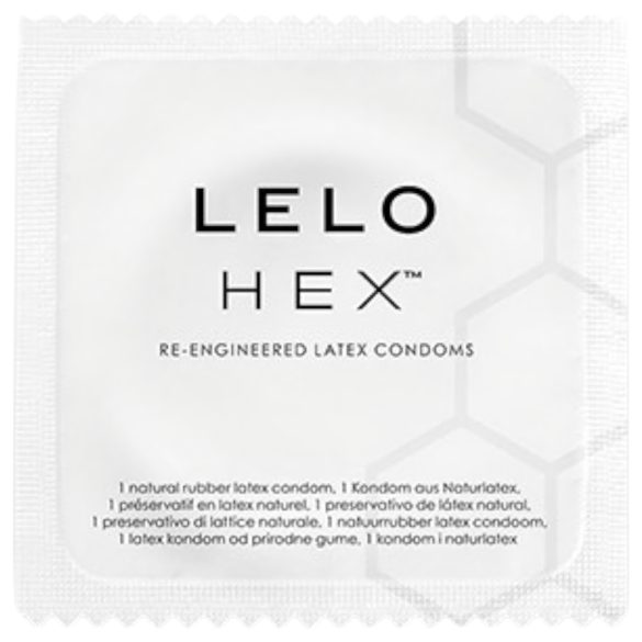 LELO Hex Original - luksuslik kondoom (1 tk)