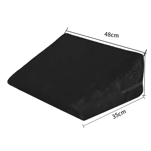 Desirel Magic Pillow kolmnurkne seksipadi komplekt - väike + suur (must)