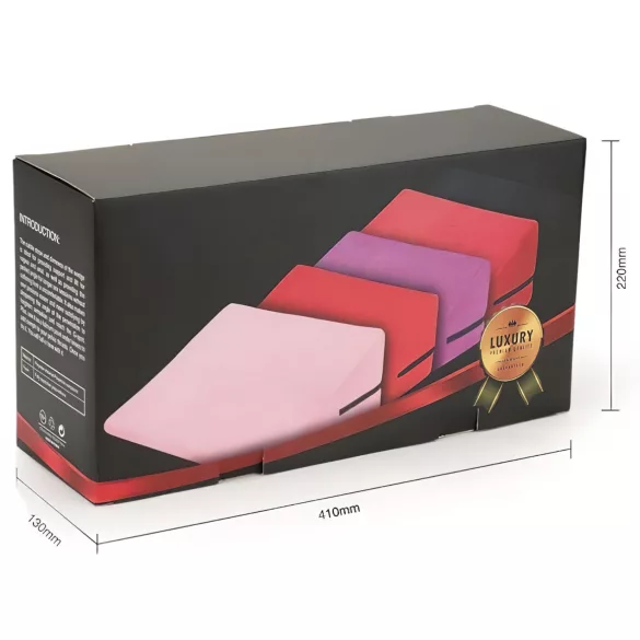 Desirel Magic Pillow kolmnurkne seksipadi komplekt - väike + suur (must)