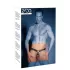 ZADO - nahast stringid dildoga ja 3 peeniserõngaga