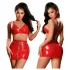 JSY 033 - babydoll komplekt - punane (L-XL)