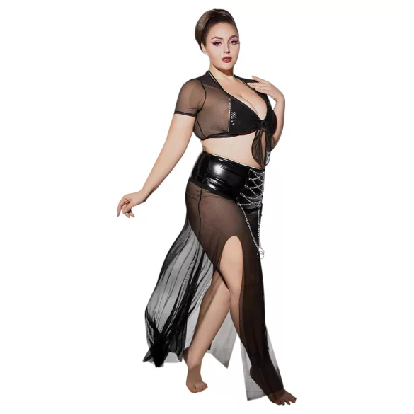 JSY 065 - must babydoll‑komplekt (XL-2XL)