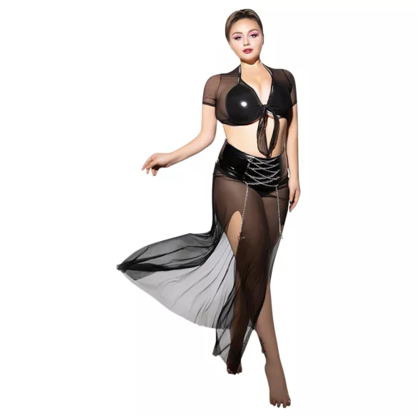 JSY 065 - must babydoll‑komplekt (XL-2XL)