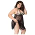 JSY 066 - must babydoll-komplekt (XL-2XL)
