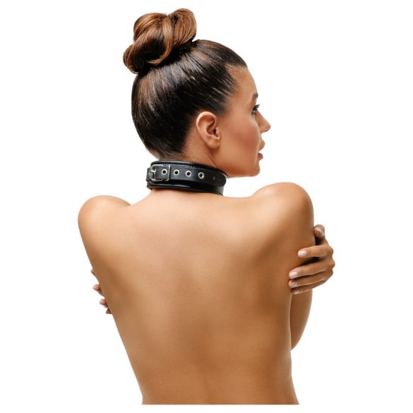 ZADO - nahast kaelarihm - must