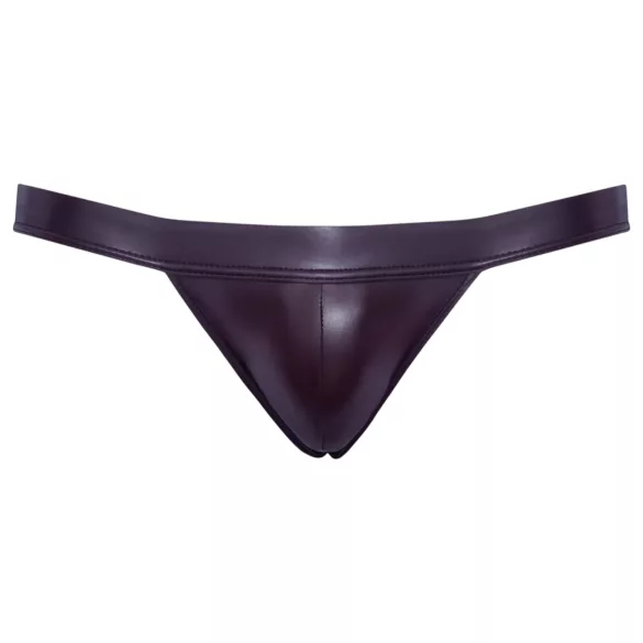 Svenjoyment - meeste läikiv jockstrap - must