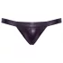 Svenjoyment - meeste läikiv jockstrap - must
