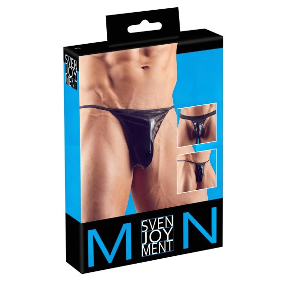 Svenjoyment - meeste stringide komplekt - must - 3-osaline - S-L