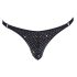 Svenjoyment - meeste stringid rhinestones'iga (must) - M