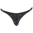 Svenjoyment - meeste stringid rhinestones'iga (must) - L