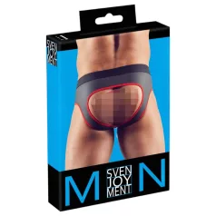 Svenjoyment - avatud jocksträpp - must - M