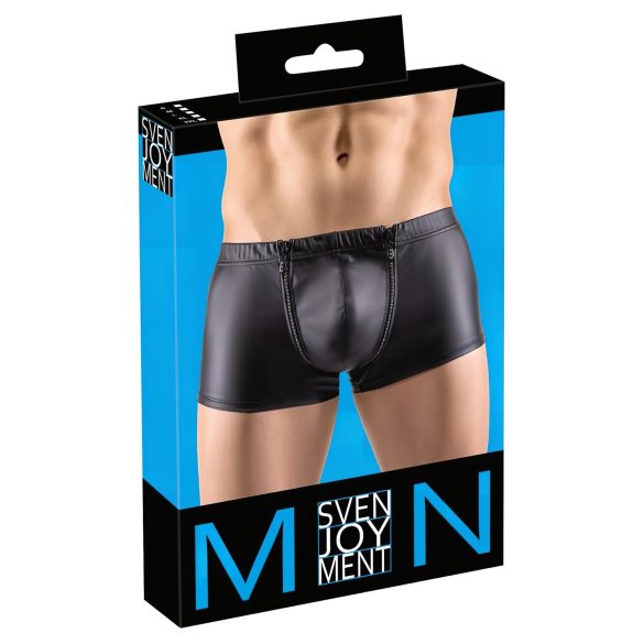 Svenjoyment - kivikestega lukuga matt bokserid (must)