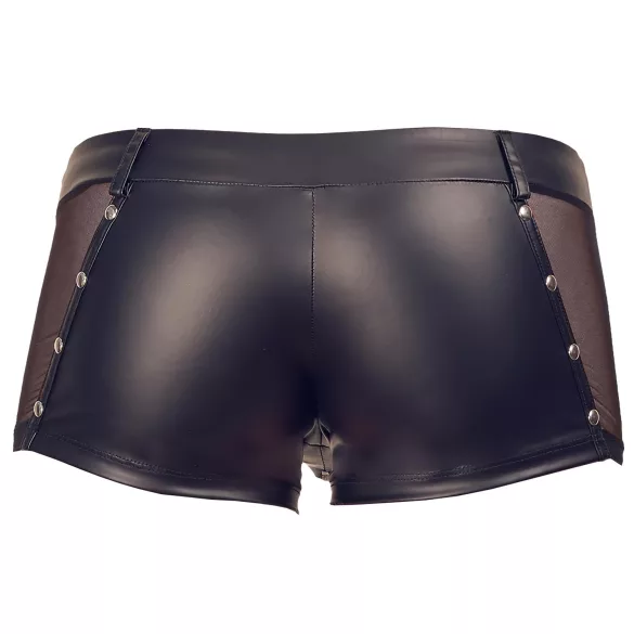 Svenjoyment - meeste bokserid - läikiv - must - XL