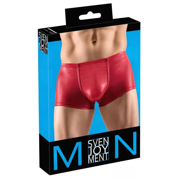Svenjoyment - meeste push-up bokserid - läikiv - punane