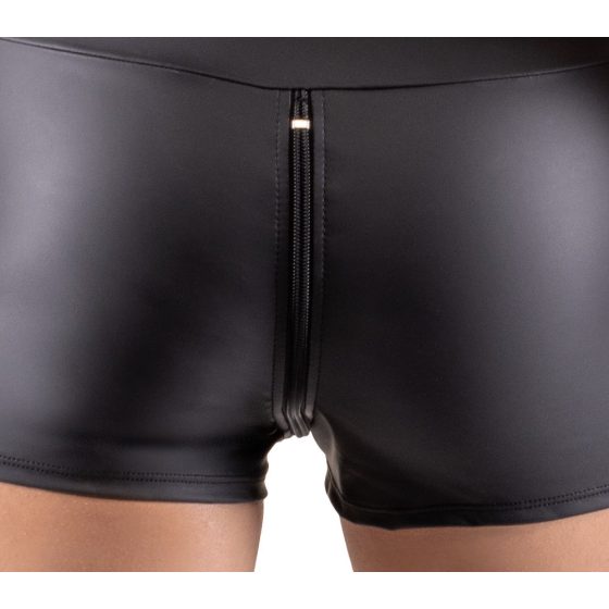Svenjoyment - Men's short overalls, sleeveless (black) - L