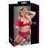 Cottelli Plus Size - mitmekülgne pesukomplekt (punane)