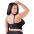 Cottelli Plus Size - rihma-pitsiga rinnahoidja (must)