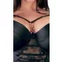 Cottelli Plus Size - rihma-pitsiga rinnahoidja (must) - 85E