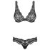 Obsessive Luvae - lilleline kivis mähkmes komplekt (must) - L/XL