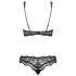 Obsessive Luvae - lilleline kivis mähkmes komplekt (must) - L/XL