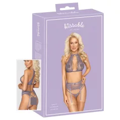 Kissable - pitsiline pesukomplekt (lilla) - L/XL