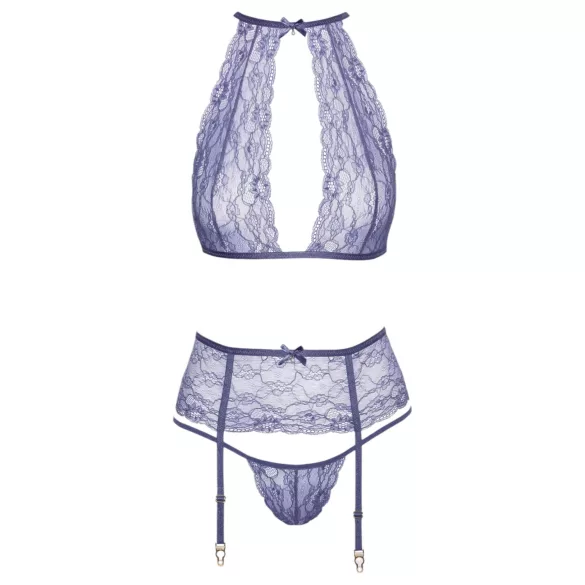 Kissable - pitsiline pesukomplekt (lilla) - L/XL
