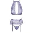 Kissable - pitsiline pesukomplekt (lilla) - L/XL
