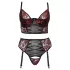 Cottelli Plus Size - pesukomplekt suur suurus - punane - 90C/XL