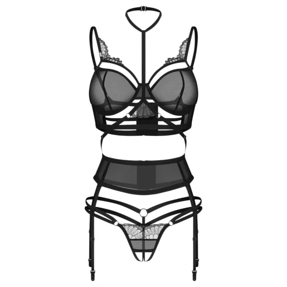 Obsessive Premisis - pesukomplekt - must - L/XL