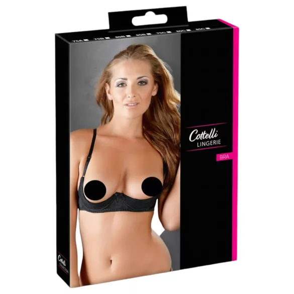 Cottelli - rinnahoidja push-up - must - 85C