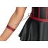Cottelli Bondage - läikiv komplekt ja käeraud (must) - L