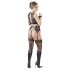 Cottelli Bondage - Pitsilise pesu komplekt (4 osa) - M