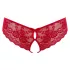 Cottelli - avatud naiste stringid lipsuga - punane - L