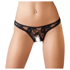 Cottelli - stringid naistele - pitsist - must - M
