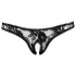Cottelli - stringid naistele - pitsist - must - L