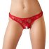 Cottelli - Seksis stringid pitsist (punane) - L